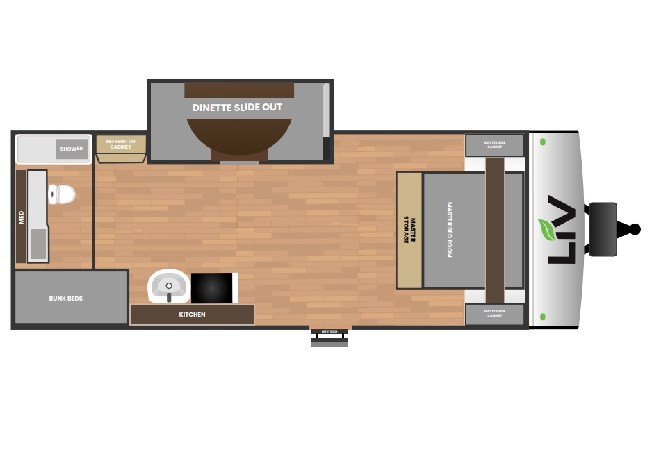 LiV 23 BHS floorplan