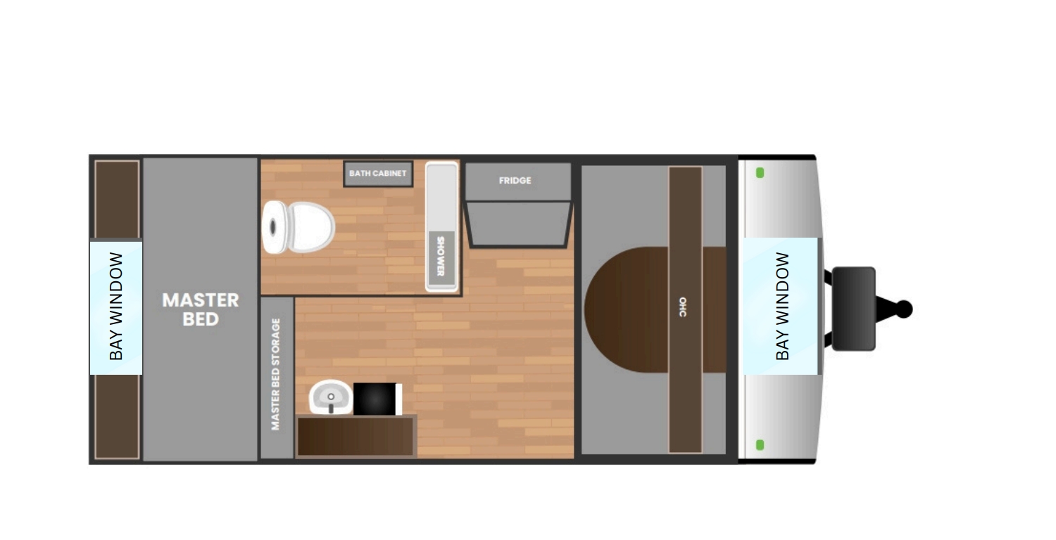 201BW Floorplan LIV RV Trailers