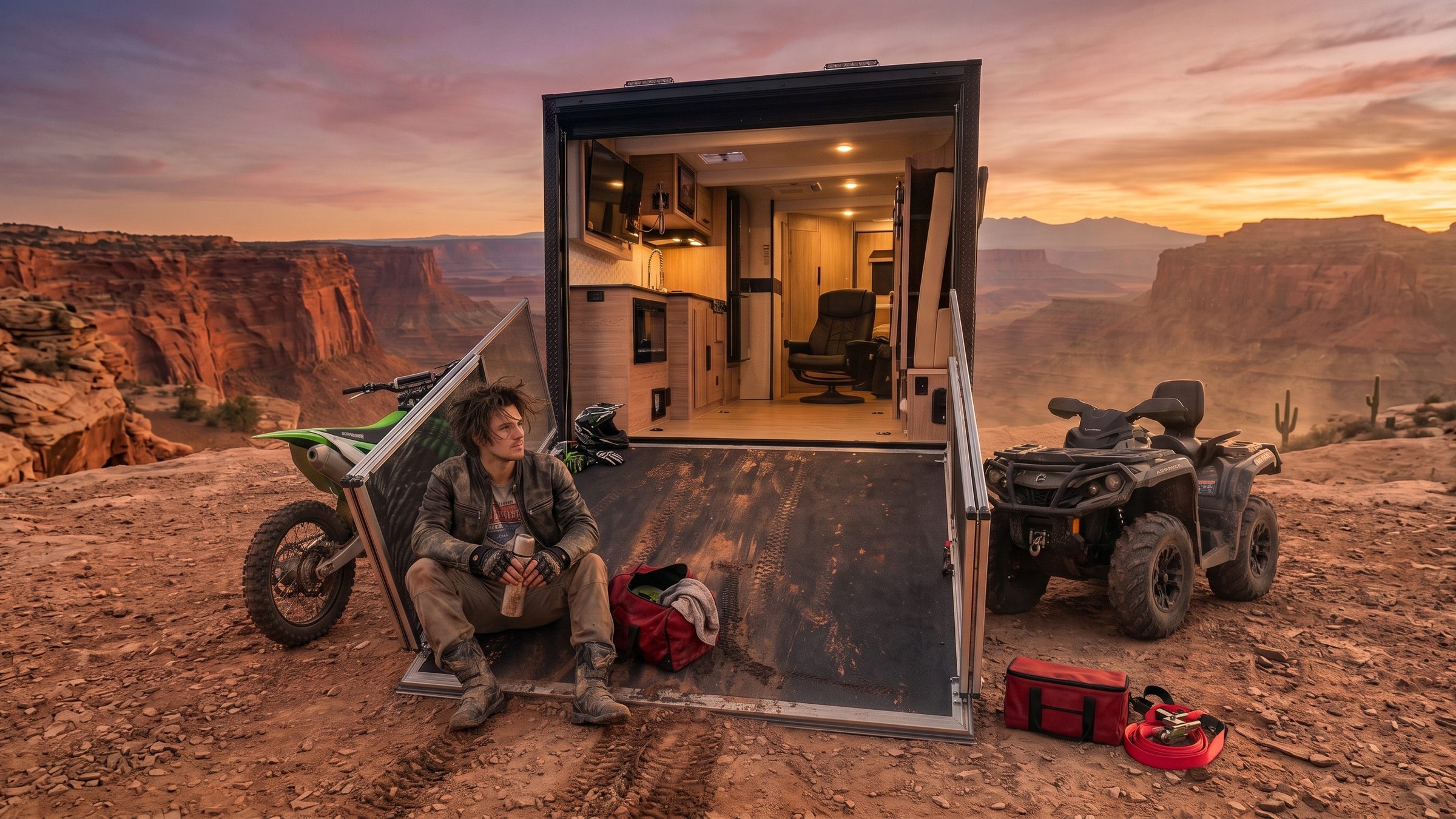 Introducing the 240TH: A Full-Size Toy Hauler That Weighs Under 4,000 Pounds